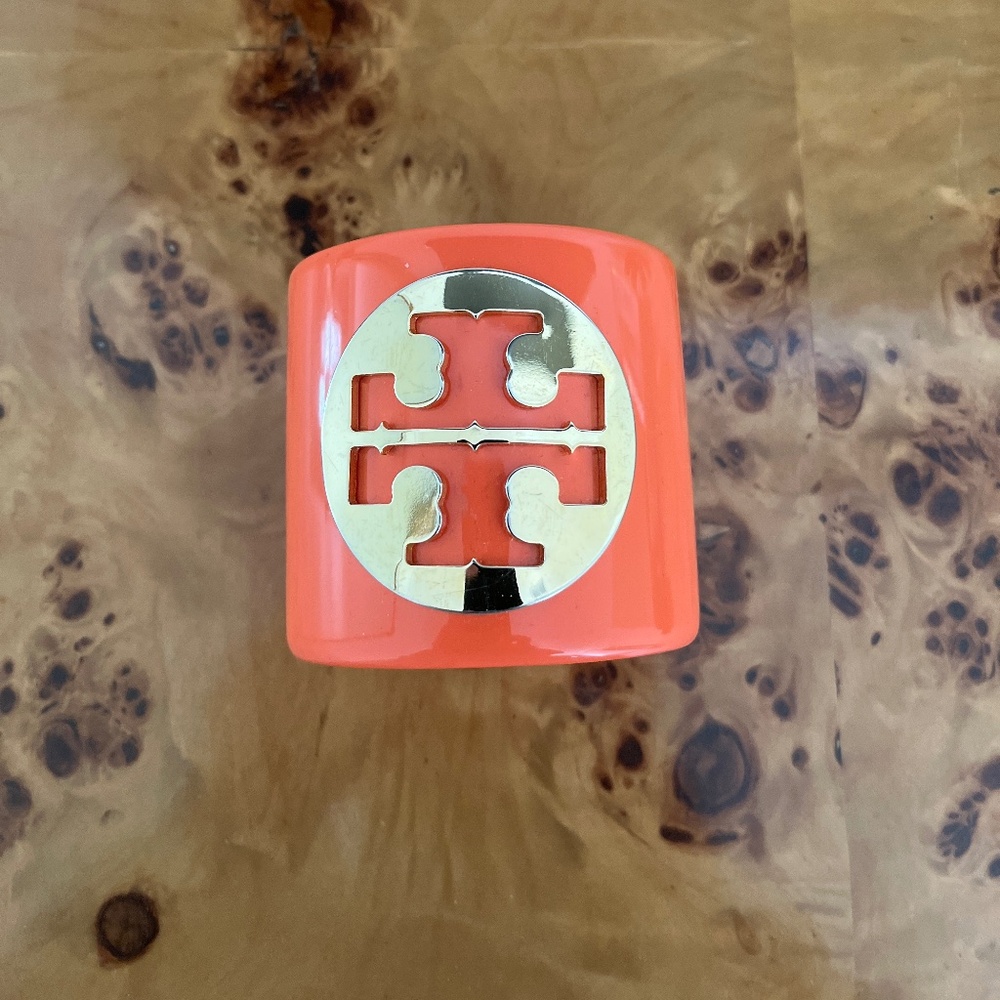 Tory Burch orange bangle
